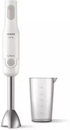 Philips HR2534 / 00 Batidora de mano ProMix - 650W - Base de metal - Taza medidora incluida - Blanco