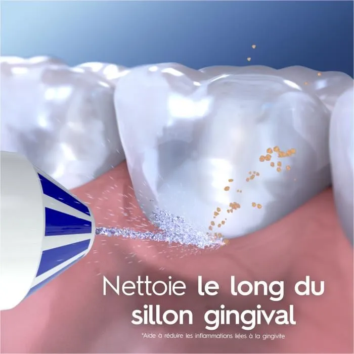 Oral-B BRA4210201436409 AquaCare 4 Hilo Dental con Tecnología Oxyjet, 2 Tipos de Chorros y 2 Intensidades Ajustables