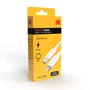 Kodak 30425989 Cable USB-C a Lightning 1m Blanco para iPhone - Alta Velocidad 480 Mbps - Durable y Flexible - M/M