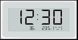 Xiaomi BHR5435GL Sensor de Temperatura y Humedad Interiores Independiente con Pantalla LCD Inalámbrico, 57g
