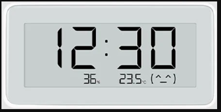 Xiaomi BHR5435GL Sensor de Temperatura y Humedad Interiores Independiente con Pantalla LCD Inalámbrico, 57g