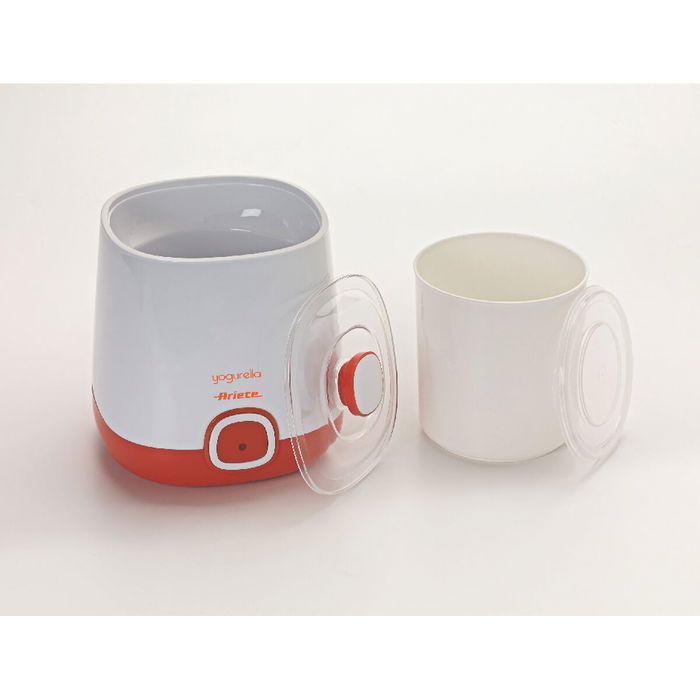 Ariete 621/1 Yogurtera para Yogur Clásico y Griego Naranja