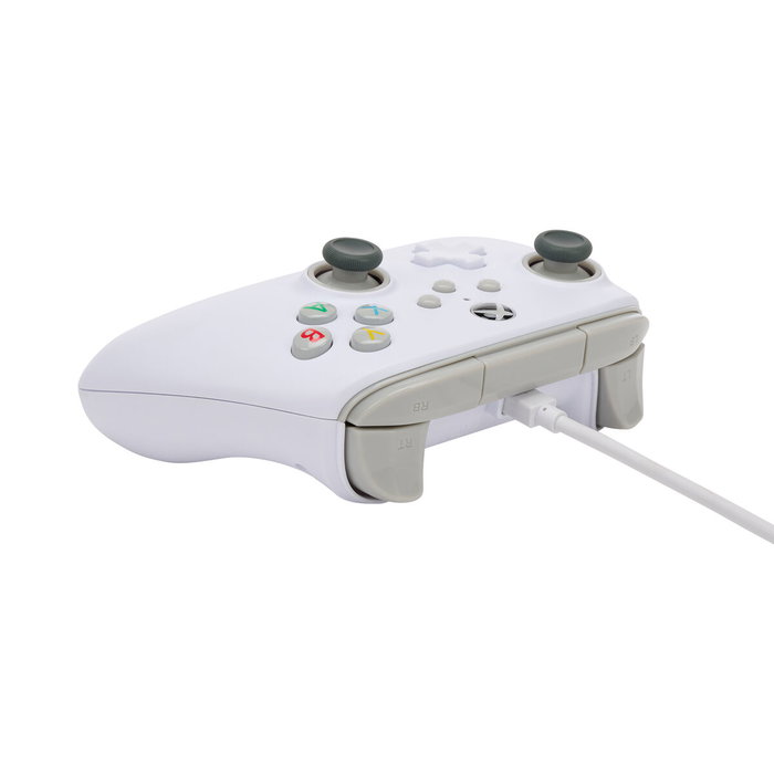 PowerA Mando con cable para Xbox Series X/S Blanco