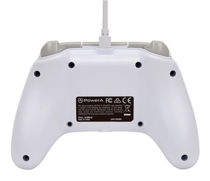 Power A 1519365-01 Mando con Cable para Xbox Series X/S y Xbox One, Blanco