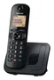 Panasonic KX-TGC250SPB Teléfono DECT Inalámbrico con Bloqueo de Llamadas, Altavoz/Manos Libres, Identificador de Llamadas y Pantalla LCD 1.6" - Negro, Ideal para Ancianos