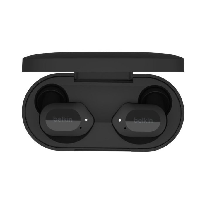Belkin AUC005BTBK Auriculares Inalambricos True Wireless Negro 38h Autonomia IPX5 Bluetooth 5.2