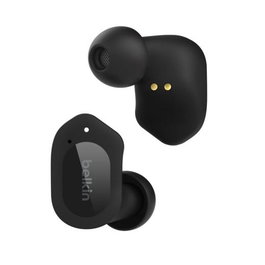 Belkin Auriculares Inalambricos Bluetooth con Estuche de Carga, 38 Horas Autonomía, IPX5, Negro