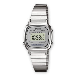 Reloj Unisex Casio LA670WEA-7EF Gris Plateado (Ø 25 mm)