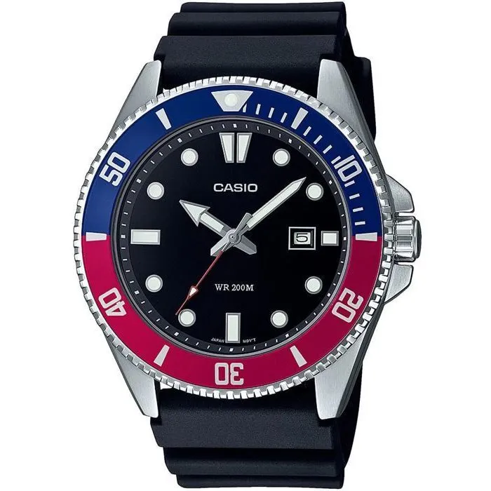 Casio CAS4549526323997 Reloj Colección Hombre Negro Acero Resistencia al Agua 20 Bares