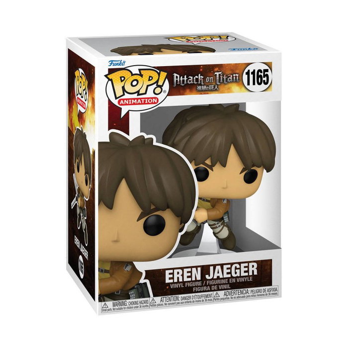 Funko Figura POP Attack On Titan Eren Jaeger de 9 cm