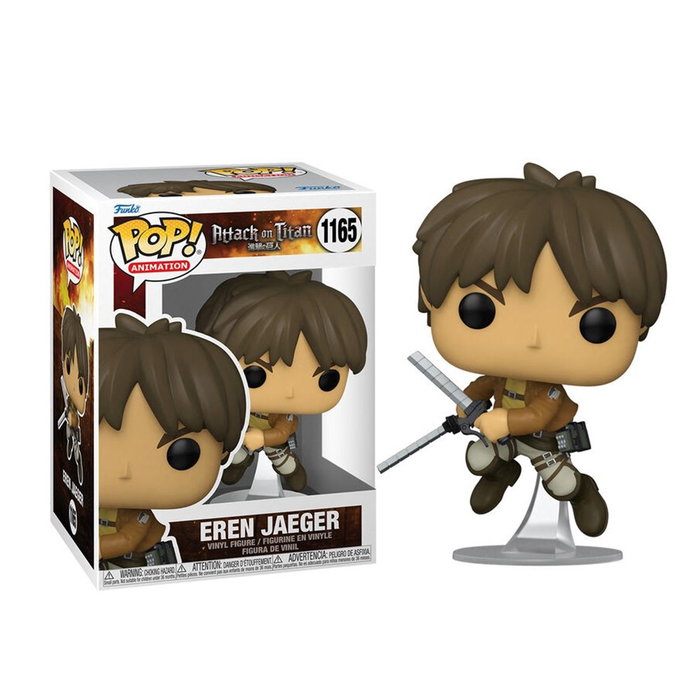 Funko Figura POP Attack On Titan Eren Jaeger de 9 cm