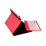 Silver HT Funda Universal Gripcase para Tablet 9-11 con Teclado Bluetooth Rojo