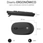 Subblim Combo Business Slim Silencioso Inalámbrico 2.4G Negro CSSW10