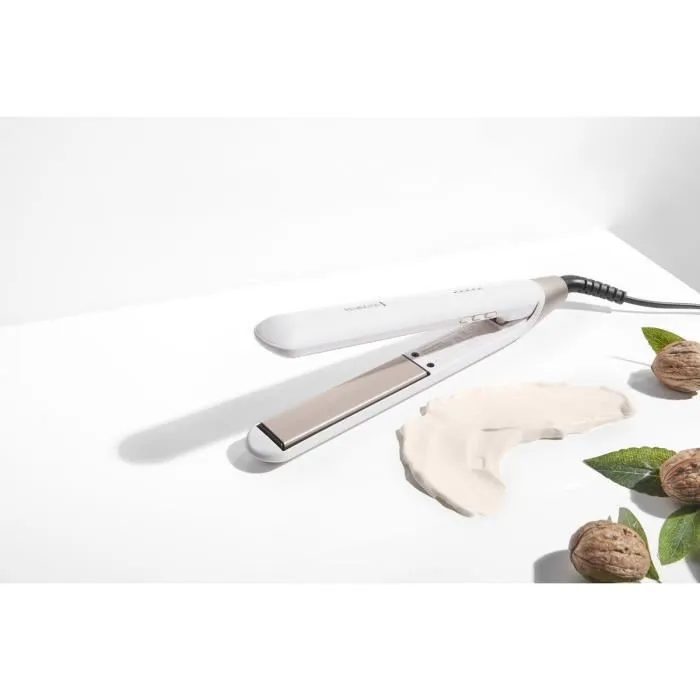 Remington Plancha de pelo S4740 Shea Soft - 5 temperaturas 150-230°C - Recubrimiento cerámico avanzado con aceite de karité