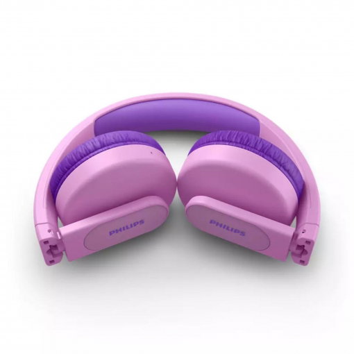 Philips - Auriculares Bluetooth para Niños, Over-Ear, Color Rosa, Inalámbricos, Ligero y Cómodo