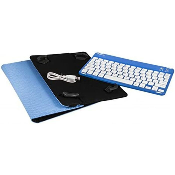 Funda para Tablet Silver HT UNIVERSAL Funda para Tablet Silver HT UNIVERSAL