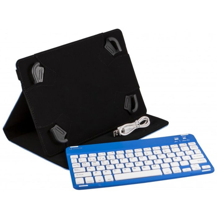 Funda para Tablet Silver HT UNIVERSAL Funda para Tablet Silver HT UNIVERSAL