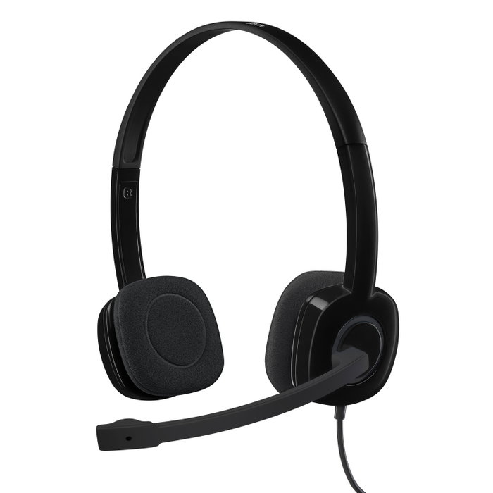 Logitech Stereo Headset H151 Negro Logitech Stereo Headset H151 Negro