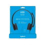 Logitech Stereo Headset H151 Negro