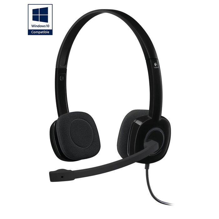 Logitech Stereo Headset H151 Negro Logitech Stereo Headset H151 Negro