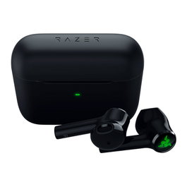 Razer Hammerhead True Wireless X Auriculares Inalámbricos Intraurales Bluetooth 5.2, Negro/Verde, Carga, 28h, Control Táctil