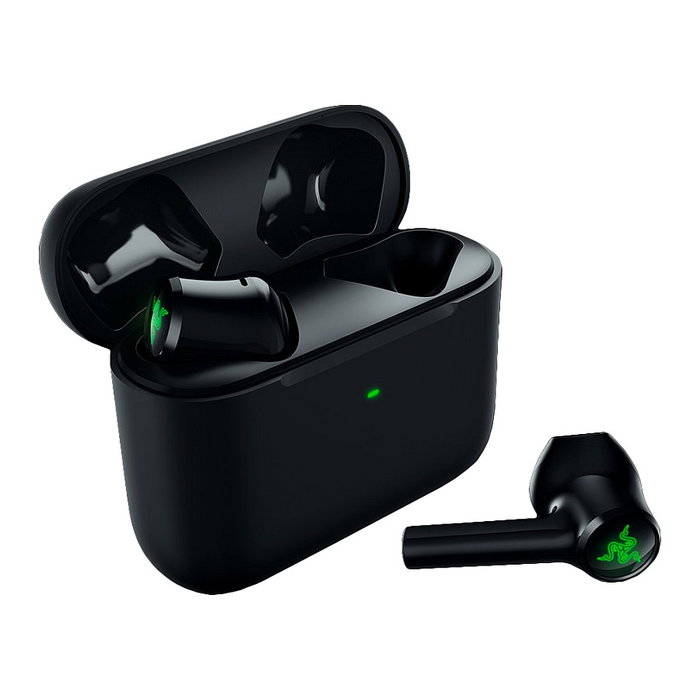 Razer Hammerhead True Wireless X Auriculares Inalámbricos Intraurales Bluetooth 5.2, Negro/Verde, Carga, 28h, Control Táctil