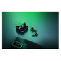 Razer Hammerhead True Wireless X Auriculares Inalámbricos Intraurales Bluetooth 5.2, Negro/Verde, Carga, 28h, Control Táctil