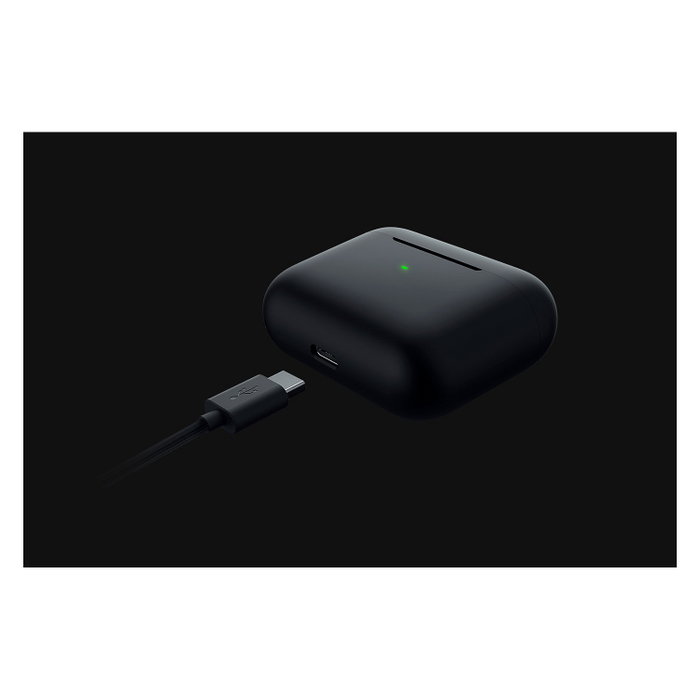 Razer Hammerhead True Wireless X Auriculares Inalámbricos Intraurales Bluetooth 5.2, Negro/Verde, Carga, 28h, Control Táctil