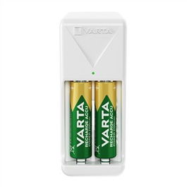 Varta 57656201421 Cargador Pilas 2 AA/AAA Mini con 2xAAA 800 mAh