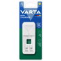 Varta Cargador Mini para Pilas NiMH AA/AAA con 2 Pilas AAA 800 mAh Incluidas