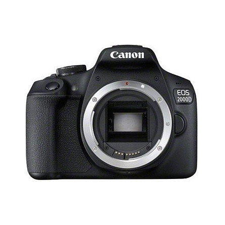 Canon EOS 2000D con objetivo EF-S 18-55mm f/3.5-5.6 III Canon EOS 2000D con objetivo EF-S 18-55mm f/3.5-5.6 III