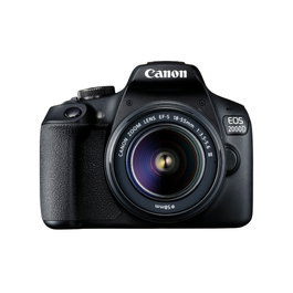 Canon EOS 2000D con objetivo EF-S 18-55mm f/3.5-5.6 III