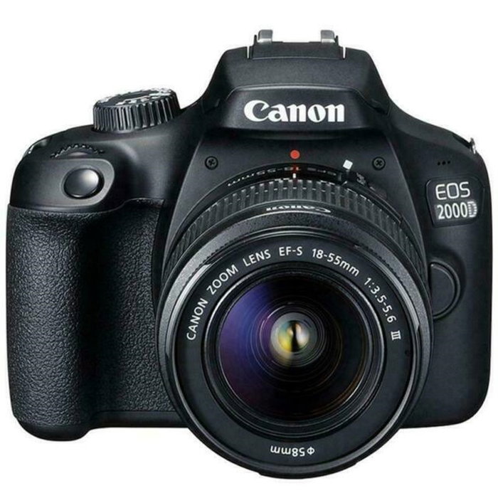 Canon EOS 2000D con objetivo EF-S 18-55mm f/3.5-5.6 III Negro