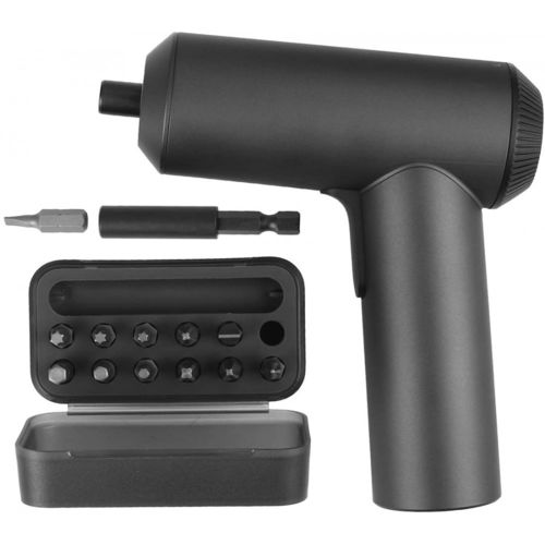 Xiaomi Mi Cordless Screwdriver Gris con 12 Puntas de Precisión