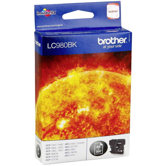 Brother LC980BK Cartucho de tinta negro Brother LC980BK Cartucho de tinta negro
