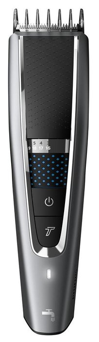 Philips HC5650/15 Cortapelos Serie 5000, Negro y Plata