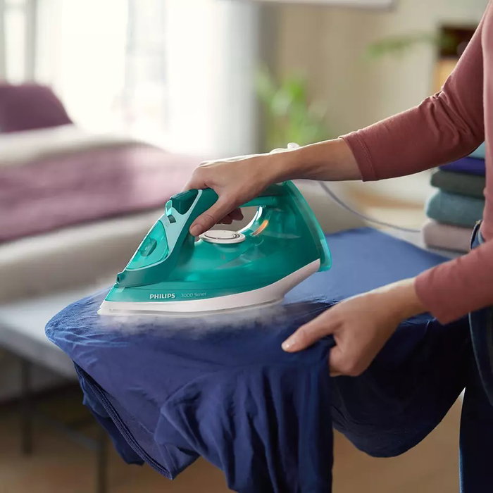 Philips Plancha de vapor serie 3000 DST3030/70 verde-blanco