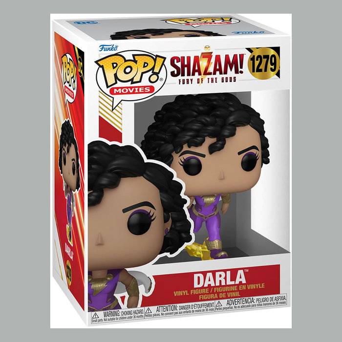 Funko Pop! #69122 Shazam! Película DC - Darla - Figura de Vinilo de 9 cm con Caja