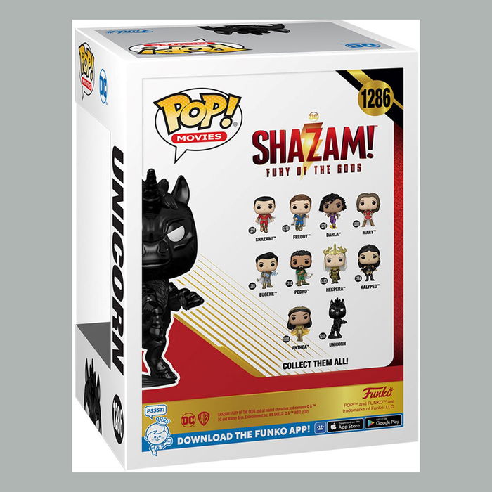 Funko Pop! Shazam! - Unicorn Figura de Vinilo de 9 cm - Ref: 69128 - Colección DC Cine