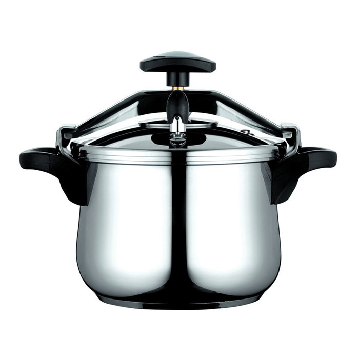 Fagor Olla Clásica Bombeada 6L Inoxidable 18/10 Ø23,5x17cm