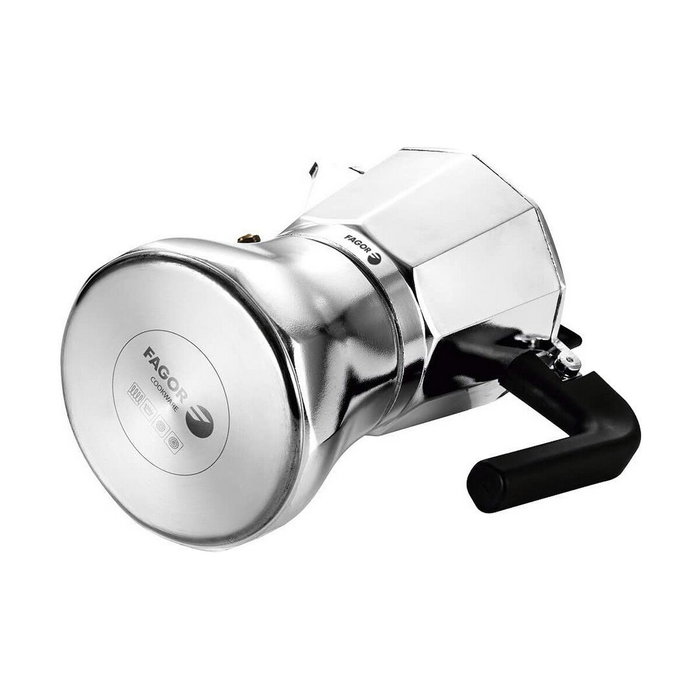 Fagor Cafetera Cupy 6 tazas aluminio cromado Fagor Cafetera Cupy 6 tazas aluminio cromado