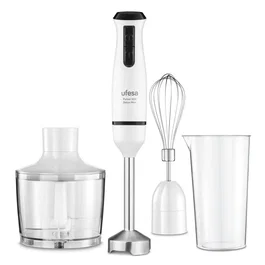 Batidora de mano ufesa 70105523 pulsar 600 deluxe max 600ml 600w blanco / negro