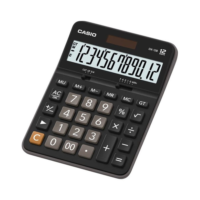 Casio DX-12B Calculadora de Sobremesa 12 Dígitos Negro