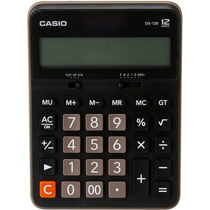 Casio DX-12B Calculadora de Sobremesa 12 Dígitos Negro