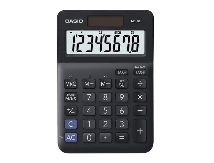 Casio MS-8F Calculadora de Sobremesa 8 Dígitos Negro Casio MS-8F Calculadora de Sobremesa 8 Dígitos Negro