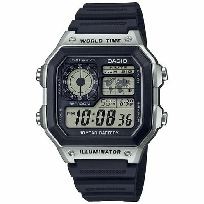 Casio Reloj Digital Collection AE-1200WH-1CVEF Azul Casio Reloj Digital Collection AE-1200WH-1CVEF Azul