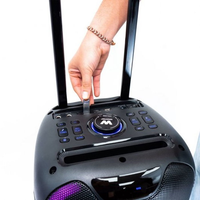Woxter Rock'n'Roller ST Altavoz Trolley Bluetooth 100W con Micrófono Woxter Rock'n'Roller ST Altavoz Trolley Bluetooth 100W con Micrófono