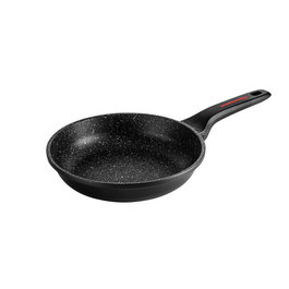 Fagor Alutherm Sartén de Aluminio Negro Ø18 cm Antiadherente Xylan Plus Efecto Granito Apta Todo Tipo de Fuegos