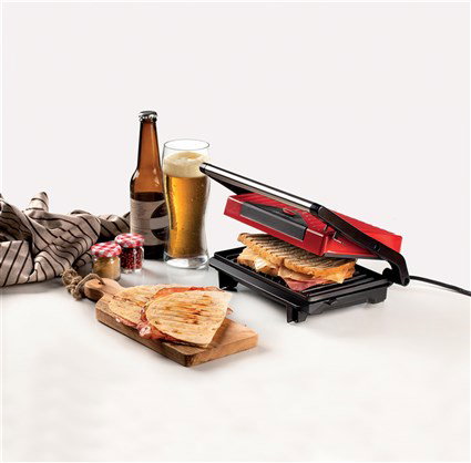 Ariete 1929 Grill Eléctrico Slim Panini Grill