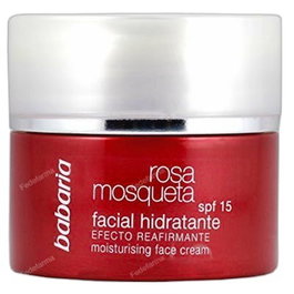 Babaria Rosa Mosqueta Hidratante 24h Crema Facial SPF15 50 ml